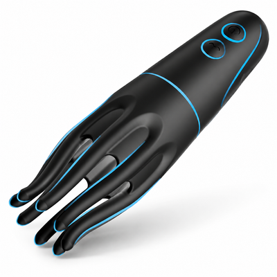 Elektro Schock Penis Trainer Vibrator mit 10 Vibrationsmodi & 6 Elektrostimulation