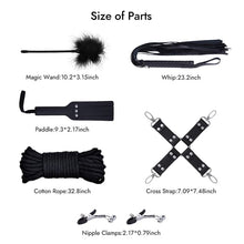 Load image into Gallery viewer, BDSM 11PCS - 11-teiliges Leder-Fesselset