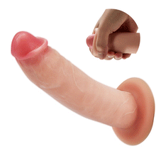 Load image into Gallery viewer, Widowmaker 10 Vibrations 7 Einstellbare, vollständig vorhaut Frequenzen Dildo mit Saugnapf-Basis