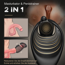 Load image into Gallery viewer, Automatisch verstellbare Schnalle 10 Vibrationsmodi Masturbationsbecher