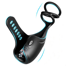Load image into Gallery viewer, 3-in-1 Glans Trainer Masturbation Cup mit Penisring
