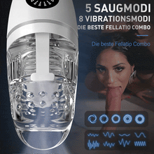 Load image into Gallery viewer, Platypus 8 Vibrators 5 Klem Blowjob Masturbator Cup