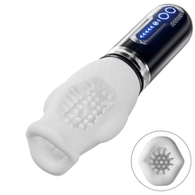 Load image into Gallery viewer, Tornado 3.0 - Dual Motor Oralsex Analoger Masturbator 7 Vibrationen 5 Retraktionen 5 Rotat