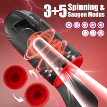 Load image into Gallery viewer, Kavallerist-10 Vibration 5 Oral Lutschen 3 Twisting Spinning Glans Training + Masturbation