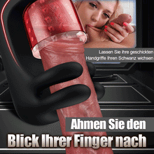 Load image into Gallery viewer, Finger 2.0-9 Vibrationen 9 Spannen 9 Rotieren Verbesserter Glans Training Masturbator
