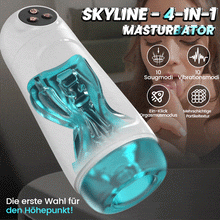 Load image into Gallery viewer, Skyline - 10 Saugen 10 Vibrieren Männlicher Masturbator