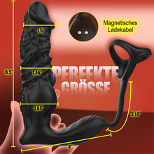 Load image into Gallery viewer, Upgrade des schnell stoßenden 6-in-1-Prostatamassagegeräts mit Fernbedienung und APP