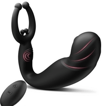 Load image into Gallery viewer, Mit Kugeln 9 Vibrationsmodi Prostata Anal vibratoren BIENE
