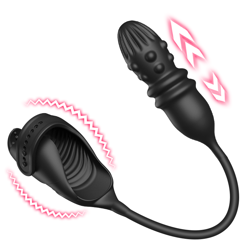 Arthur - Stoßender Prostatamassager Vibrations-Penisvibrator Analspielzeug für Paare