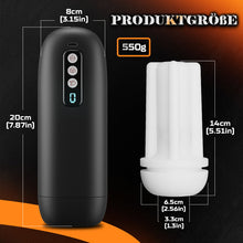Load image into Gallery viewer, Sophia – 8 Vibrationsmodi 8 Saugmodi 3D Realistische Hülse Automatischer Männlicher Masturbator
