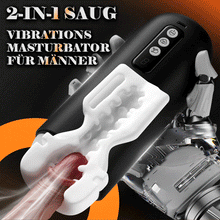 Load image into Gallery viewer, Sophia – 8 Vibrationsmodi 8 Saugmodi 3D Realistische Hülse Automatischer Männlicher Masturbator