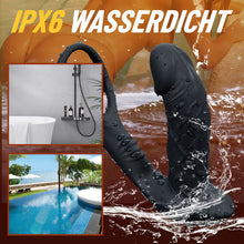 Load image into Gallery viewer, 9-fach Wackel- &amp; Vibrations-Analvibrator mit App-Steuerung und Penisring
