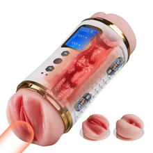 Load image into Gallery viewer, Throb - Dual-End Vibrator Ausdauer-Trainer Edging-Verzögerung &amp; Endurance-Builder Masturbator für