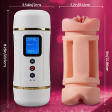 Load image into Gallery viewer, Throb - Dual-End Vibrator Ausdauer-Trainer Edging-Verzögerung &amp; Endurance-Builder Masturbator für