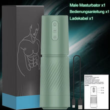 Load image into Gallery viewer, 10 Saug- &amp; 10 Vibrations-Vakuum-Penis-Pumpe Vergrößerungspumpe männlicher Masturbator