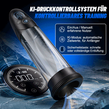 Load image into Gallery viewer, BathFun Pro - KI-druckgesteuerte 9-stufige Vakuum-Trainingspumpe mit LCD-Echtzeit-Druckanzeige, 58 dB Pumpe