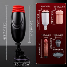 Load image into Gallery viewer, Stella - 2-in-1 stoßende beheizte Paar-Sexmaschine mit Fernbedienung