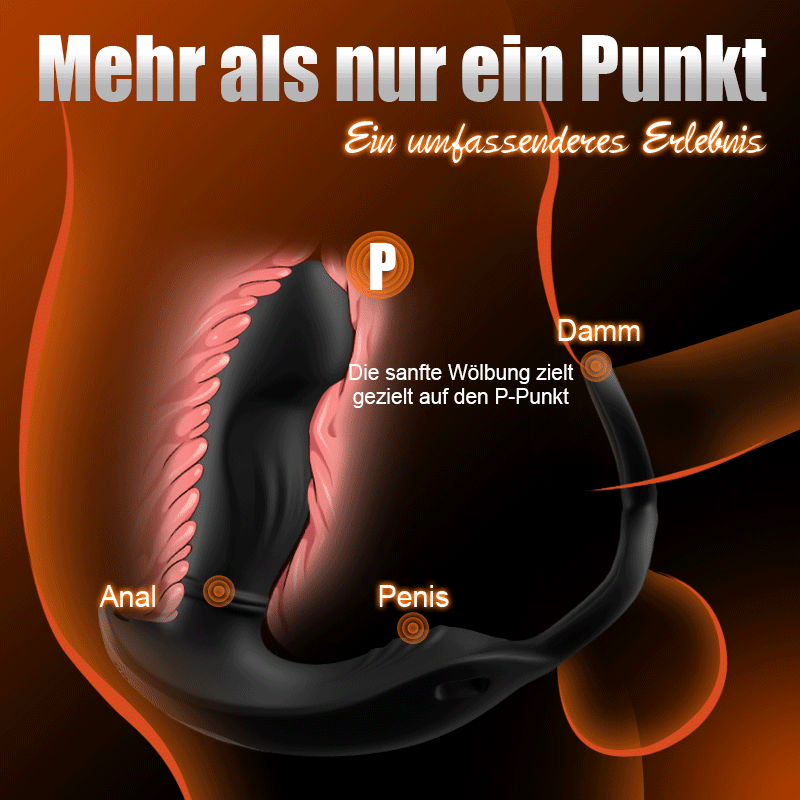 Hugo – Tragbarer Prostata-Massager mit Stoßbewegungen, Gurten sowie App- & Fernbedienungs-Doppelsteuerung