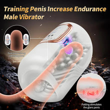 Load image into Gallery viewer, Automatische Masturbatoren Penis Stroker Blowjob mit 10 Klopfen &amp; 10 Vibrationsmodi