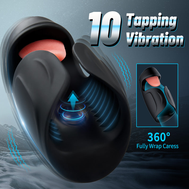 Explorer - Licking Vibrating Adjustable Male Glans Trainer