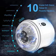 Load image into Gallery viewer, Automatische Elektrischer Masturbator Cup mit Starker 10 Saug und Vibrationsmodi