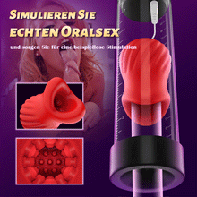 Load image into Gallery viewer, 5 Saugen 7 Vibrationsgurte mit 2 Peniskondome Penispumpe