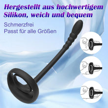 Load image into Gallery viewer, 3 in 1 Prostata Penisringe Analvibratoren mit 10 Vibrationsmodi