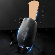 Load image into Gallery viewer, Männlicher Cup-Masturbator Penis Trainings Vibrator mit Zunge Lecken und 10 Vibrationsmodi zur Herren Masturbation Vergnügen Silikon Eichel Massagegerät Sexspielzeug für Männer