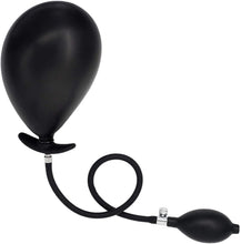 Load image into Gallery viewer, Aufblasbarer Butt Plug Prostata Massagegerät mit Metallport, Anal Sex Toy für Anfänger Fortgeschrittene Anal Plug für Männer Frauen Prostata Vagina Stimulation