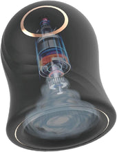Load image into Gallery viewer, Elektrische Masturbator Cup mit 12 Vibrationsmodi – Taschenmuschi für Männer, Wasserdichter Masturbator mit Spiralstruktur, Vibratorensets Sexspielzeug für Männer Solo &amp; Paare