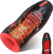 Load image into Gallery viewer, Elektrischer Masturbator Cup,Masturbieren für Männer mit 3 Swing-Muster 6 Vibrationsmodi Sex Spielzeug für die Männer Heizfunktion Taschenmuschi Vibrator Sex Toys Penis Masturbatoren