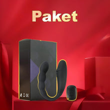 Load image into Gallery viewer, Doppeldildos Dildo Anal Vibrator Klitorisstimulator G-punkt Vagina Klitoris Anal Massage Drahtlose Steuerung Dildo Doppel Headed Vibratoren U-förmigen Sex spielzeug für für Frauen Lesben, Paar