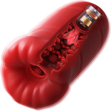 Load image into Gallery viewer, Masturbator mit 10 Vibrationsmodi Taschenmuschi Stimulator Elektrischer Masturbator Cup Sex Toys Automatische Masturbatoren 3D Realistischer Vagina Pussy Sex Spielzeug für Männer(Rot)