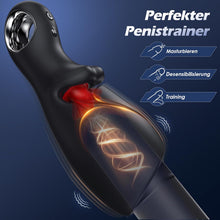 Load image into Gallery viewer, Sex Spielzeug für die Männer Masturbator, Zungenlecken Flattern Masturbatoren Vibrator, Upgraded Flügeldesign Vibratorensets Masturbieren für Männer Paare Sex Toys mit 10x10 Modi &amp; APP Reif Glanvoo