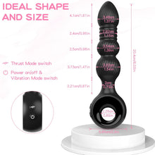 Load image into Gallery viewer, Analvibratoren für Mann, Wordone Analplug für Männer mit 10 Vibrationen&amp;7 Stoßbewegungen, Buttplug Prostata Stimulation Sex Spielzeug für die Männer, Analspielzeug-Analplug# für Frauen Paare