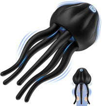 Load image into Gallery viewer, Masturbator Sexspielzeug für Paare Extrem Sex Toy mit 10 Vibrations Qualle Tentakel Penismassage Nippel &amp; Klitoris Stimulator, Vibratorensets Penis Vibrator - Erotik Sextoysets für Ihn und Frauen