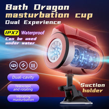 Load image into Gallery viewer, Elektrischer freihändiger Flugzeugbecher für Männer, 10-Frequenz-Teleskop-Rotations-Dual-Motor-Vibrationsmodus, 3 in 1 Sexspielzeug Taschenmuschi Penis Masturbatoren Sex Toys Pussy