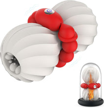 Load image into Gallery viewer, Elektrischer Masturbator Mann mit 9 Vibrationsmodi Elektrischer Masturbator Cup 3D Realistische Vagina Heizung,Automatischer Mastubratoren Taschenmuschi Penis Stimulator Penis Masturbatoren