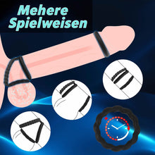 Load image into Gallery viewer, Penisring – 7-teiliges Set für Männer, Sexspielzeug für Männer und Paare, Penisringe, Sexspielzeug für Paare, Sexspielzeug für Erwachsene, Sexspielzeug für Paare, Lust, Sexspiele für Erwachsene und Paare, härter und stärker