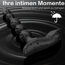 Load image into Gallery viewer, Analvibrator Analplug Vibratoren, Silikon Analkugeln mit 10 Vibrationmodi Buttplug Prostata Stimulator Sexspielzeug für Männer, Frauen, Paare