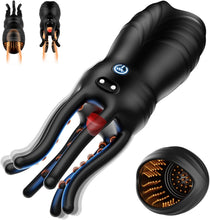 Load image into Gallery viewer, Masturbieren für Männer Penis Vibrator Eichel Stimulation, Sex Spielzeug für die Männer Extrem Oralsex Masturbatoren 10 Modi, Vibratorensets Sexspielzeug für Männer Zunge Solo Paare Taschenmuschi
