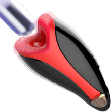 Load image into Gallery viewer, Elektrischer Masturbator Cup 10 Vibration und Heizfunktion mit Zunge lecken Penis Vibratoren Elektrische Masturbatoren Penis Trainer, Männer Eichel Stimulator 3D Realistischer Vagina Pussy