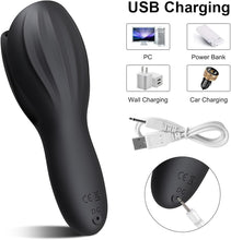 Load image into Gallery viewer, Elektrisches Masturbations-Sexspielzeug für Männer mit 10 Vibrationsmodi + eingebauten erhöhten Pellets, tragbares Sexspielzeug für Männertrainer, Penismasturbator für Männer