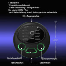 Load image into Gallery viewer, Elektro Shock Eichel Penistrainer Stimulator mit 8 Frequenzströme und 19 Intensitätsstufen