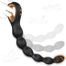Load image into Gallery viewer, Analkugeln Analkette mit 6 Anal Beads, Sex Spielzeug anal Vibrator Prostata Stimulation Männer Analplug Sexspielzeug Buttplug Analplugs Analspielzeuge, Analvibratoren für Männer Anfänger Die Paare