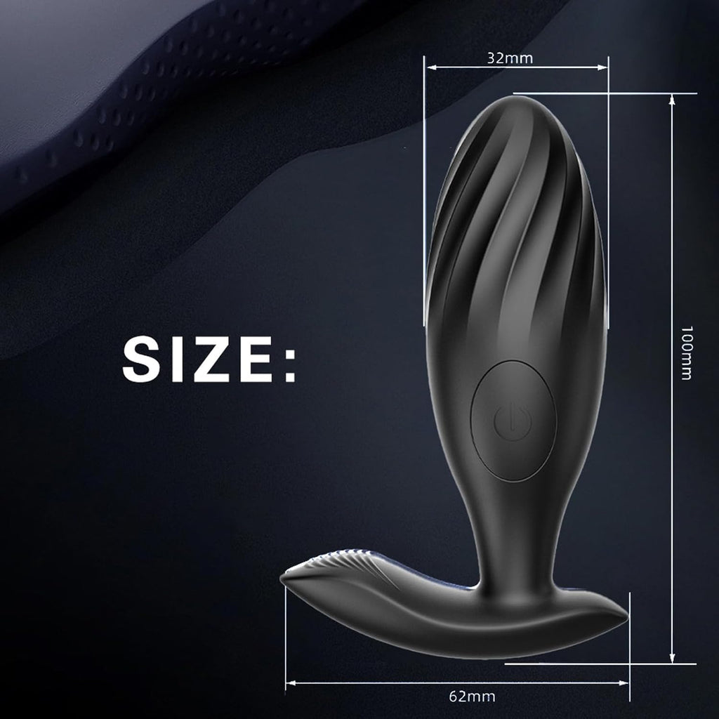 Anal Vibrator Prostata Stimulation Männer mit Fernbedienung Analvibratoren für Mann mit 10 Vibrationsmodi Sex Spielzeug für Die Männer Prostata Vibrator Anal Spielzeug für Männ Fraue Paare