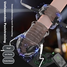Load image into Gallery viewer, Elektro Shock Eichel Penistrainer Stimulator mit 8 Frequenzströme und 19 Intensitätsstufen