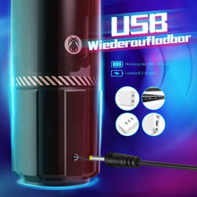 Load image into Gallery viewer, Elektrischer Masturbator Cup mit 8 Teleskop Rotierende Vibration Stoßfunktion, Sex Spielzeug für die Männer solo, Taschenmuschi Masturbieren für Männer Penis Masturbatoren, Sex Toys mit 3D Vagina