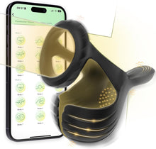 Load image into Gallery viewer, Penisring Vibrator für Hoden mit 10 Vibrationsmodi, APP Vibrator Erotik Sex Spielzeug für die Männer Penis Ring, Cockring Erotisches Sexspielzeug, Penisringe Massagegerät spielzeug für Paare extrem