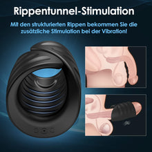 Load image into Gallery viewer, Elektrischer Masturbator Penistrainer Vibrator App Steuerung Masturbieren Männer mit 9 Vibrationsmodi, 2in1 Sexspielzeug Eichel Stimulator Masturbatoren Mann Sex Spielzeug für Männer die Paare Solo
